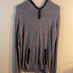 Oversized grey sweater